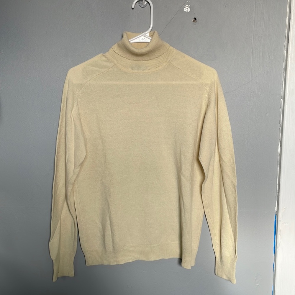 Vintage Brigade by Arrow M acrylic turtleneck capsule quiet luxury classic